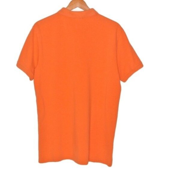 Polo Ralph Lauren men's XL Custom Fit Polo Shirt oRANGE - Picture 8 of 8